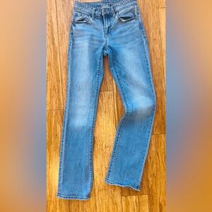 Bootcut jeans, Medium wash, Mid-rise